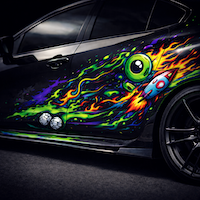 Sticker Bunker Vehicle Decals / Wrap